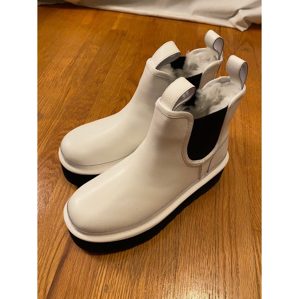 UGG leather platform boots